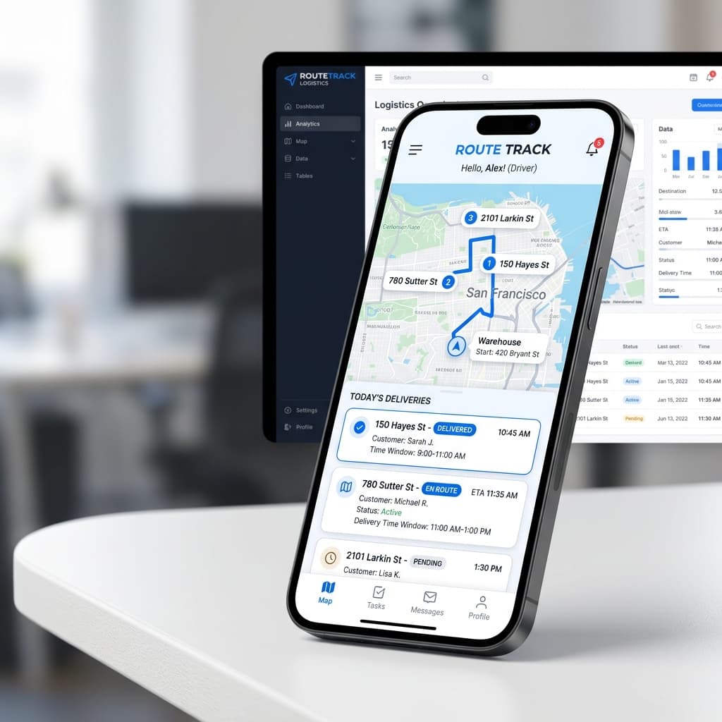 CarGo Planner Dashboard and Mobile App
